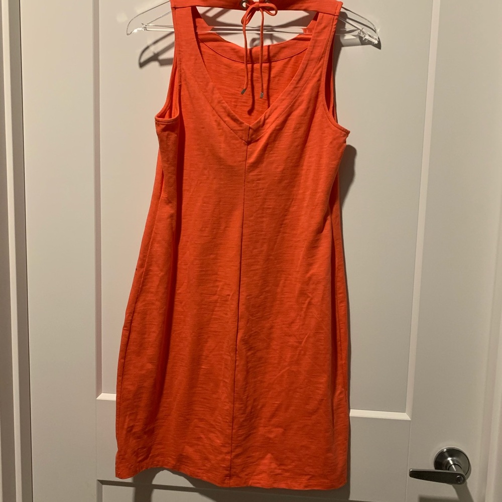 🌴TOMMY BAHAMA Jer-Sheath S/L Dress.     NWT - Picture 5 of 7